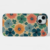 Wildflowers Harmonious Tones iPhoneケース (裏面横)