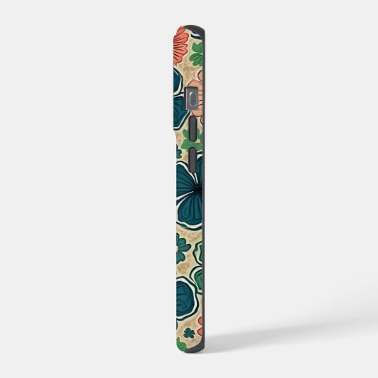 Wildflowers Harmonious Tones iPhoneケース (左側面)