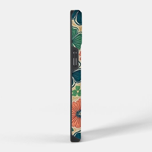 Wildflowers Harmonious Tones iPhoneケース (右側面)