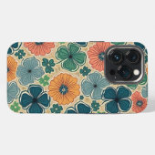 Wildflowers Harmonious Tones iPhoneケース (裏面横)