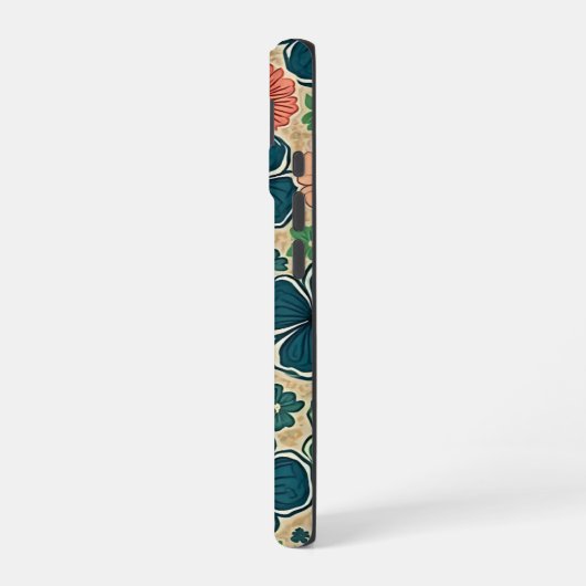 Wildflowers Harmonious Tones iPhone 16ケース (左側面)