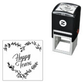 Wildflowers Heart Happy Tears Wedding Quote セルフインキングスタンプ (インサイチュ)
