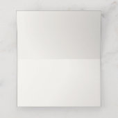 Wildflowers in Neutral Colors プレイスカード (内部開封)