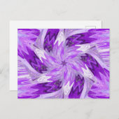 WILDFLOWERS IN PASTELS 6はがき ポストカード (正面/裏面)