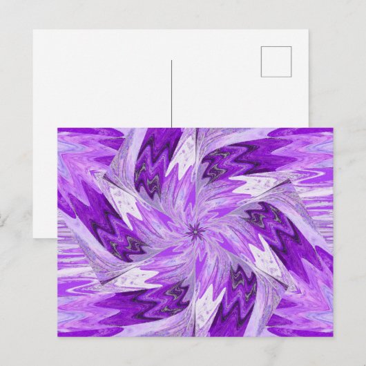 WILDFLOWERS IN PASTELS 6はがき ポストカード (正面/裏面)