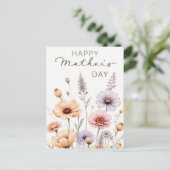 Wildflowers Pressed シーズンポストカード (スタンド正面)