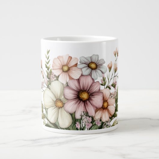 Wildflowers Specialty Coffee Mug ジャンボコーヒーマグカップ (正面)