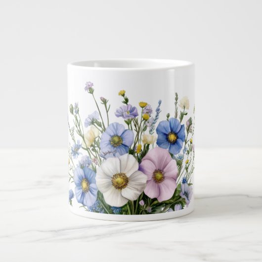 Wildflowers Specialty Coffee Mug ジャンボコーヒーマグカップ (正面)
