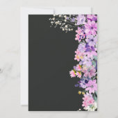 Wildflowers Sweet 16 Birthday Celebration 招待状 (裏面)