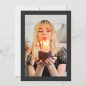 Wildflowers Sweet 16 Birthday Celebration 招待状 (裏面)