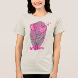 Wildflowers T-shirt Design ADVcreators Article 21 トライブレンドＴシャツ