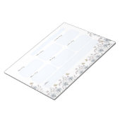 Wildflowers with butterfly ノートパッド (アングル)