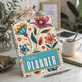  Wildflowers & Wonder Vintage Folk Art Blooms  プランナー手帳