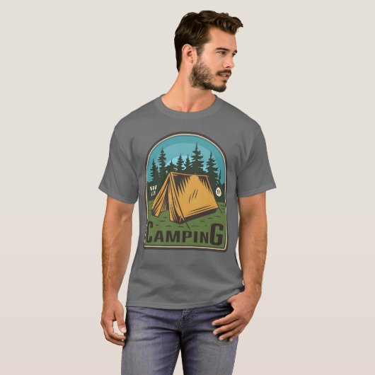 WILDLIFE 91 CAMPING vintage Tシャツ (正面フル)