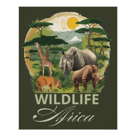 Wildlife Africa  ポスター (正面)