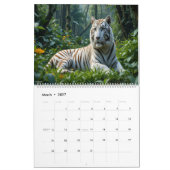 Wildlife AI Digital Art カレンダー (3月 2027)