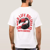 Wildlife Bolivia – Bunter Tukan Südamerika | Natur Tシャツ (裏面)
