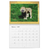 Wildlife Calendar カレンダー (2月 2027)