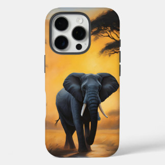 Wildlife Elefant iPhone 16 Proケース