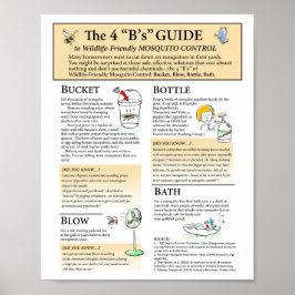  Wildlife Friendly Mosquito Solutions  ポスター