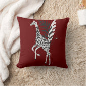 wildlife friendship - Giraffe cushion クッション (ブランケット)