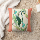 Wildlife Friendship - SOS Lemur クッション (ブランケット)