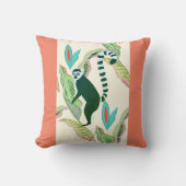 Wildlife Friendship - SOS Lemur クッション (正面)