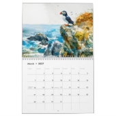 Wildlife of the Polar Worlds – 2026 Calendar カレンダー (3月 2027)