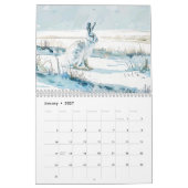 Wildlife of the Polar Worlds – 2026 Calendar カレンダー (1月 2027)