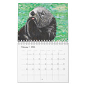 Wildlife Paintings by Kirsten Sneath カレンダー (2月 2026)