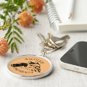 Wildlife Paparazzi – フォトグラファーKeychain キーホルダー (側面)