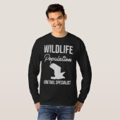 Wildlife Population Control Specialist Tシャツ (正面フル)