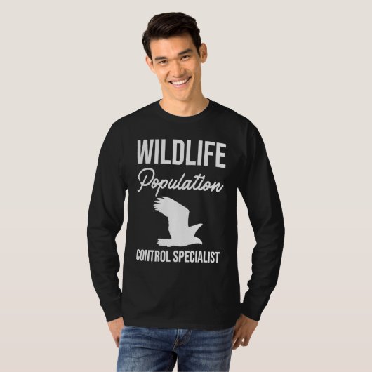 Wildlife Population Control Specialist Tシャツ (正面フル)