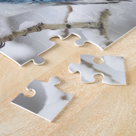 Wildlife Puzzle-Blue Jay ジグソーパズル (側面)