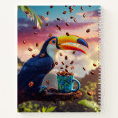 WILDLIFE RAINFOREST TOUCAN ノートブック (裏面)