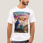 WILDLIFE RAINFOREST TOUCAN Tシャツ (正面)