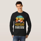 Wildlife Rehabilitator Animals Rights Rescue Tシャツ (正面フル)