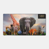 wildlife-themed desk mat featuring stunning,  デスクマット (正面)
