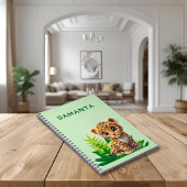 Wildlife Themed Notebook with Name ノートブック
