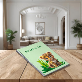 Wildlife Themed Notebook with Name ノートブック