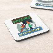 Wildlife Veterinarian – Exotic Animal Vet Design コースター (左側)