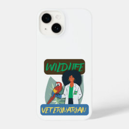Wildlife Veterinarian – Exotic Animal Vet Design iPhone 14ケース