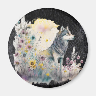 Wildlife Wolf マグネット