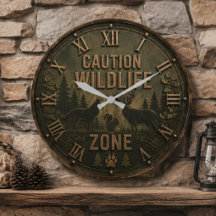 Wildlife Zone  Rustic Forest Animal Cabin Decor