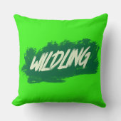 Wildling Brushstroke Throw Pillow クッション (正面)