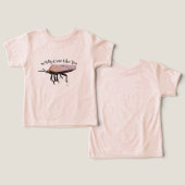 Wildly Cute Insect Pattern Toddler T-Shirt (デザイン正面&裏面)