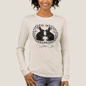 Wildly in Love | リノカットうさぎ ロマンティック トライブレンドTシャツ (正面)