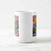 Wildness is a necessity save our public lands コーヒーマグカップ (中央)