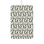 Wildschwein, kein Zebra Duftbäumchen カーエアーフレッシュナー (正面)