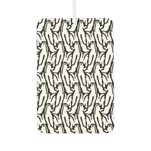 Wildschwein, kein Zebra Duftbäumchen カーエアーフレッシュナー (正面)